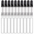 10pack 1ml Glass Test Tubes Small Clear Glass Test Tubes for Scientific Experiments