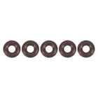 Fluorine Rubber O-Rings 8mm OD 3.2mm ID 2.4mm Width, Metric FKM Sealing Gasket, Pack of 5
