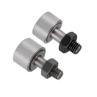 CF8 CF6 Cam Follower KR19 KR16 Needle Roller Bearing, 19mm 16mm Roller Diameter, 11mm Roller Width, M8 M6 Standard Stud 4pcs