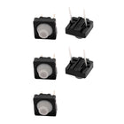 5Pcs 8mmx8mm Panel PCB Momentary Tactile Tact Push Button Switch 2 Pin DIP