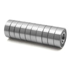 10Pcs 6202-2RS Metal Motorcycle Deep Groove Radial Ball Bearing 35 x 15 x 11mm