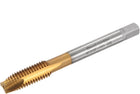 Spiral Point Taps, M8 x 1.25 + 0.05 Metric Titanium Coated Cobalt High Speed Steel Machine Thread Milling Screw Threading Tap
