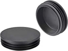 4pcs 100mm Dia Plastic Tubing Plug Round Post End Caps for Handrail Stair Newel Guardrail Tube Black