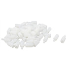 50 Pcs M3 10mm+6mm Female/Male Nylon Hex PCB Standoff Pillar Screw