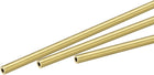 Brass Round Tube 3mm OD 1mm Wall Thickness 200mm Length Pipe Tubing 3 Pcs