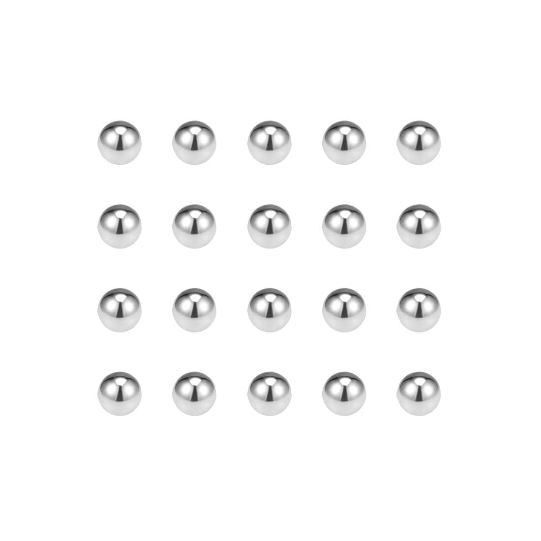6mm Bearing Balls 316L Stainless Steel G100 Precision Balls 100pcs