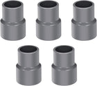 PVC DWV Reducing Coupling Schedule 40 Gray 20mm x 25mm Socket 5Pcs