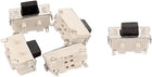 5Pcs 2mmx4mm Panel PCB Reset Momentary Tactile Tact Push Button Switch 2 Pin DIP