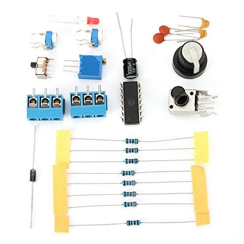LinkMejor 2pcs ICL8038 Monolithic Function Signal Generator Module DIY Kit Sine Square Triangle