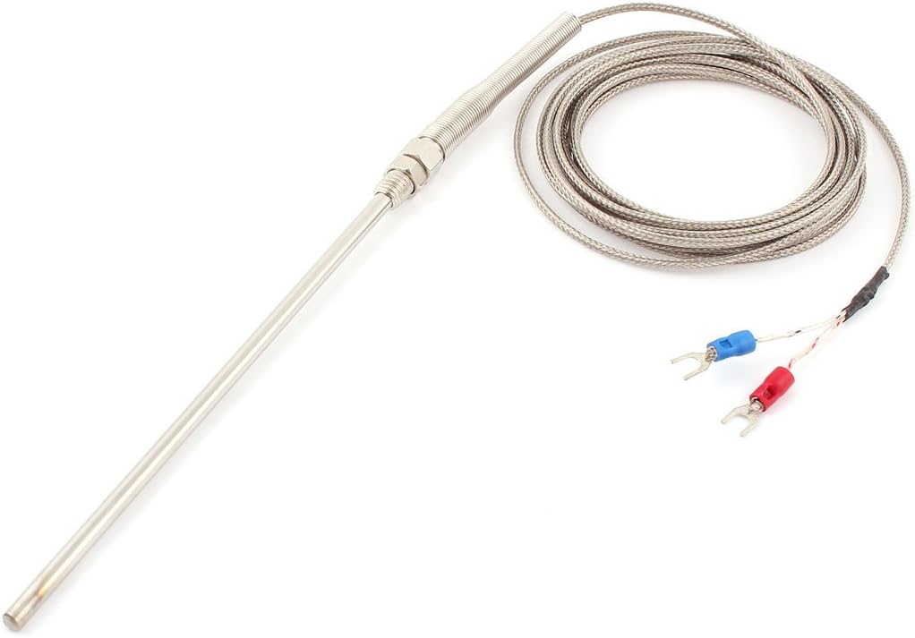 15cm K Type 0-500C Temperature Controller Thermocouple Sensor Probe 10ft