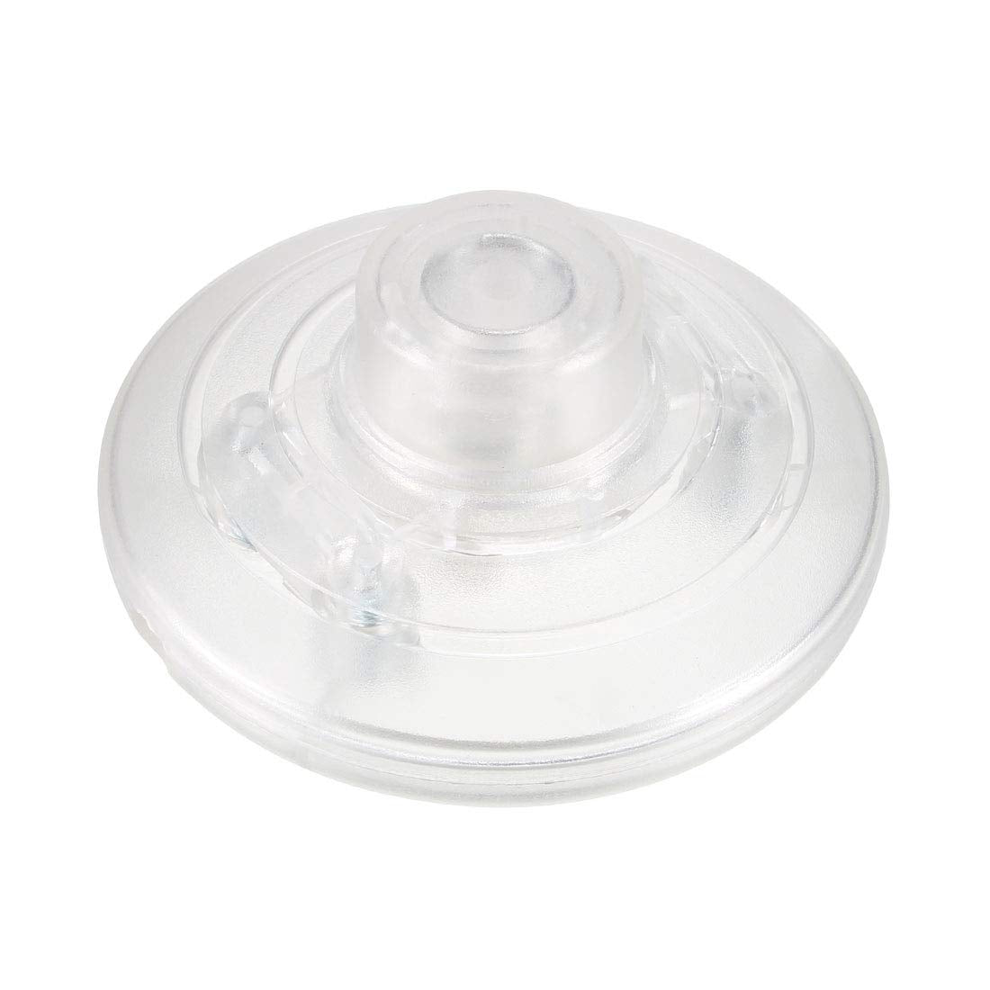 Inline Latching Foot Pedal Push Button Switch, 250V 2A /125V 3A Round Lamp Light Foot Control ON/Off Footswitch Clear