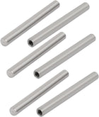 304 Stainless Steel M4 Female Thread 6mm x 60mm Cylindrical Dowel Pin 6pcs