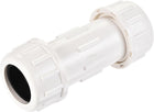 PVC Compression Plumbing Coupling Straight Pipe Fitting Extension 32mm White