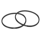 2Pcs O-480 O Type V-Belt 480mm/18.9" Inner Length x 0.39" Width x 0.24" Height, O-Type Closed-Loop Rubber Transmission Belt