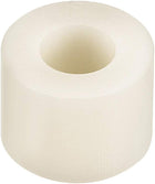 100pcs ABS Round Spacers Washers OD 11mm, ID 5mm, Height 8mm White