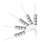 10Pcs 75 Ohm Resistor, 5W 5% Tolerance Metal Oxide Film Resistors, Lead, Flame Proof for DIY Electronic Projects and Experiments