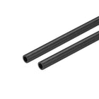 Carbon Fiber Round Tube 3mm x 2mm x 400mm Carbon Fiber Wing Pultrusion Tubing for RC Airplane Quadcopter 2 Pcs