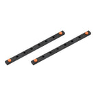 2 Pcs MGN12 200mm Bearing Steel Linear Guide Rail Miniature Linear Sliding Guideway Fit MGN12H Sliding Carriage Block in DIY 3D Printers and CNC Machine