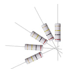 10Pcs 200K Ohm Resistor, 5W 5% Tolerance Metal Oxide Film Resistors, Shaft Lead, Flame Proof for DIY Electronic Projects and Experiments