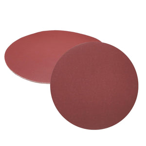 5pcs 12-Inch Sanding Discs, 1500 Grits Aluminum Oxide Hook and Loop Stick Back Sandpapers, No-Hole Round Wet/Dry Sander Papers, Sand Auto Car Paint, Wood, Metal