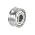 LFR5201-12 U Groove Track Roller Bearing 12x35x16mm Double Metal Shielded (GCr15) Chrome Steel Ball Bearing