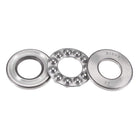51203 Thrust Ball Bearings 18mm x 35mm x 12mm Chrome Steel Single Direction