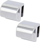 Pintu Kaca Lemari Perabot, Ketebalan 3mm-5mm, Roda Logam, 2 Buah