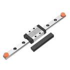 MGN9 150mm Linear Guide Rail with MGN9C Sliding Carriage Block and Plastic Mini MGN12 Linear Guide for DIY 3D Printers and CNC Machine, Black
