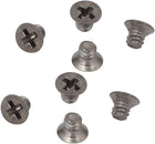 8pcs M1.6 Metric Thread 2mm Length Flat Head Phillips Drive Titanium Screw