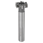 T-Slot Milling Cutters, 8mm Depth 30mm Cutting Dia 16mm Shank Tungsten Carbide Tip 6 Flutes T Slot End Mill for Stainless Steel Copper Aluminum