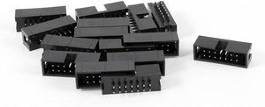 15Adet DC3-14P 2x7 Pins 2.54mm Çapraz Açılı IDC Kutu Pin Bağlantıları