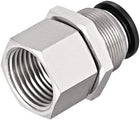 12mm Tube to 1/2NPT Push Lock Fitting, Bulkhead Union Air Fittings