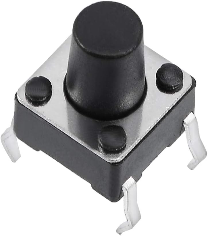 6x6x8mm Panel Mini/Micro/Small PCB Momentary Tactile Tact Push Button Switch DIP 100PCS