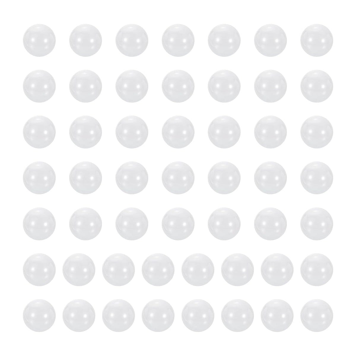 50pcs Ceramic Bearing Balls 2.381mm 3/32" ZrO2 Zirconium Oxide Solid Bearing Ball, G10 Precision, White