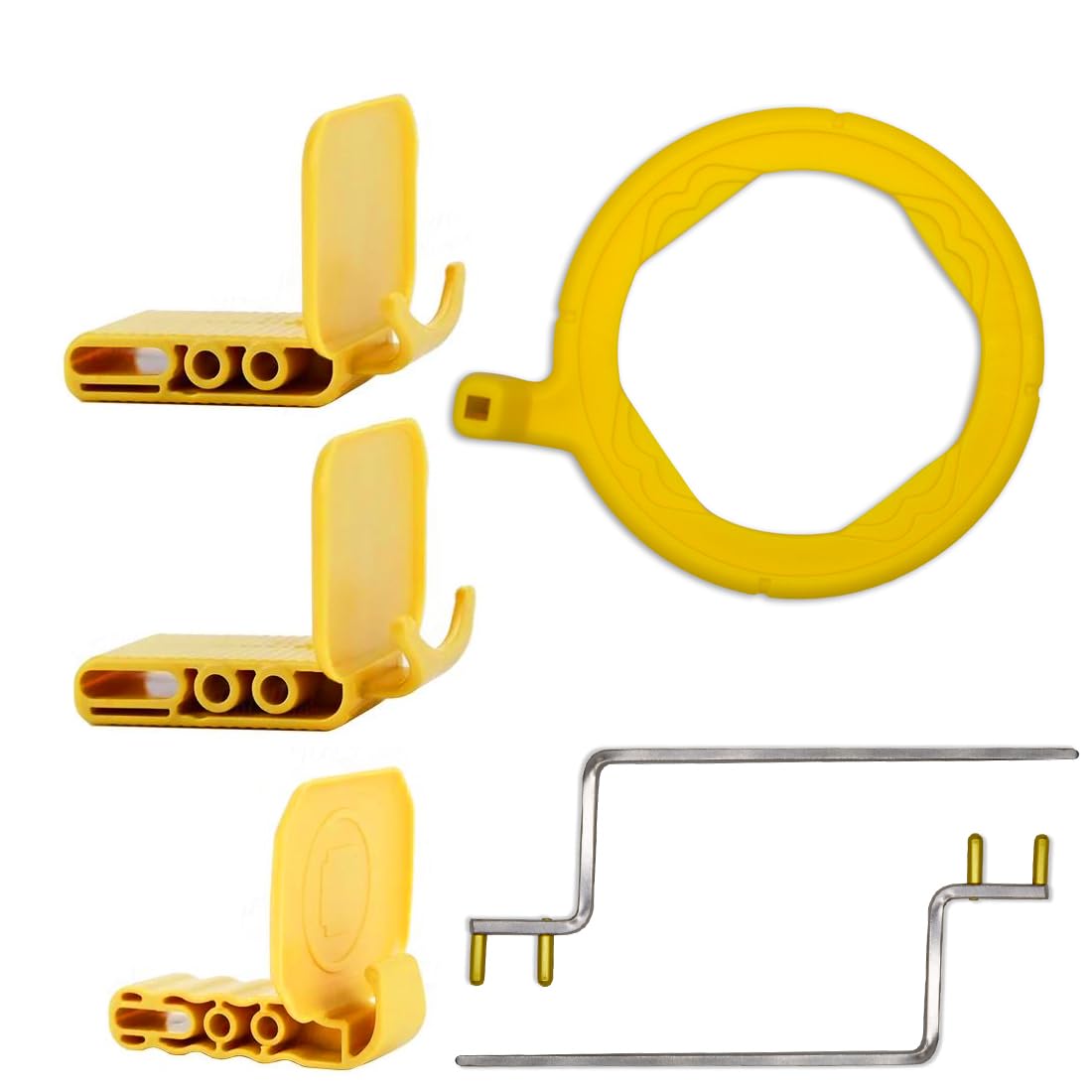 Dental X-ray Sensor Holder Posterior Digital Positioning System Yellow