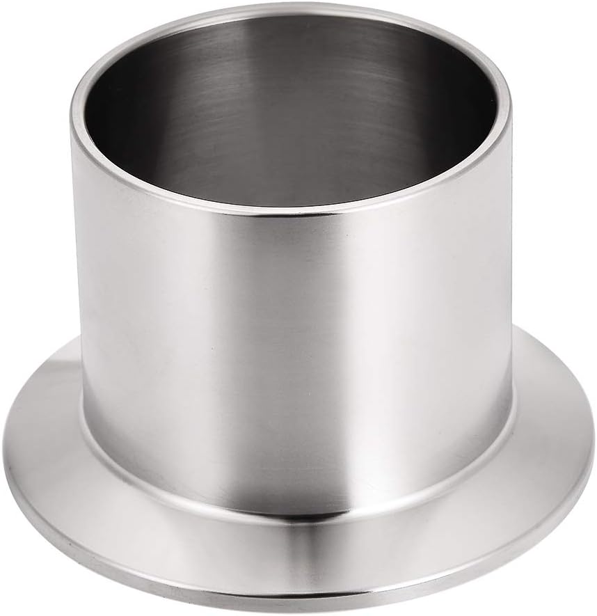 304 Stainless Steel Fitting Long Weld Clamp Ferrule Fits Clamp 54mm x 50mm