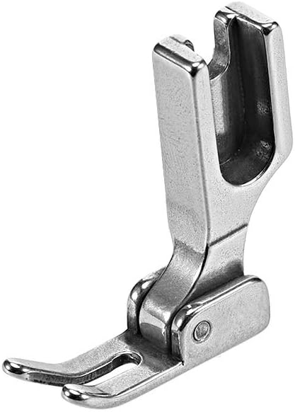 LinkMejor #P58N Right Narrow Presser Foot, for Needles Industrial Sewing Foot Hinged Steel