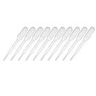 50 Pcs Plastic Disposable Pipettes 0.2ml, Clear Transfer Pasteur Pipettes, 61mm Length, Liquid Dropper for Lab