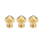 3D Printer Nozzle, 0.6mm, 0.8mm and 1mm Fit for MK10, for 1.75mm Filament Brass 14pcs in Total