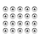 Precision Balls 6mm Solid Chrome Steel G10 for Ball Bearing Keychain Wheel 100pcs