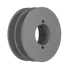 2BK45H V-Belt Sheave 1-5/8"Bore 1.7"OD Double Groove Web Sheave Bored-to-Size Sheave, Cast Iron, Belt Section for 3L or B Belt