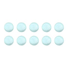 10Pcs 13mm Lab Boiling Stones, Solid Round Clear Glass Boiling Beads, High Precision Soda Lime Glass Beads for Bottle Shaking Mixing Laboratory Experiments