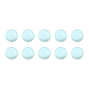 10Pcs 13mm Lab Boiling Stones, Solid Round Clear Glass Boiling Beads, High Precision Soda Lime Glass Beads for Bottle Shaking Mixing Laboratory Experiments
