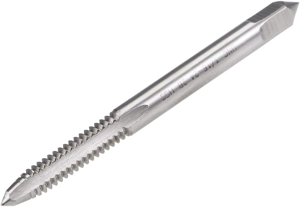 Machine Tap 3/16-24 UNC Thread 2B High Speed Steel Screw Taps Threading Tapping Tool
