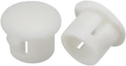 Hold Plugs,100 pcs 8mm Mounted Dia Snap in Cable Hose Bushing Grommet Protector Black