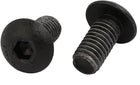 2pcs M5x10mm 10.9 Grade Hex Socket Reverse Left Hand Thread Screw Bolt Black