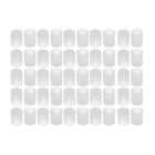 50Pcs 8mm Inner Dia PE Plastic End Cap Bolt Thread Protector Tube Cover