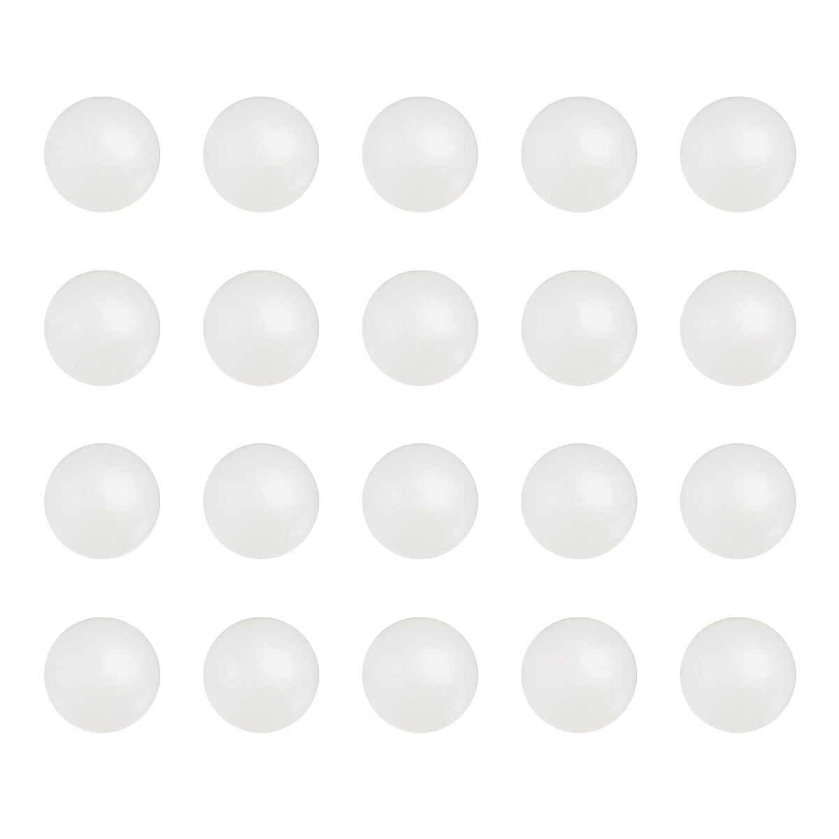 50pcs 6mm Nylon Solid Plastic Bearing Balls G1 Precision