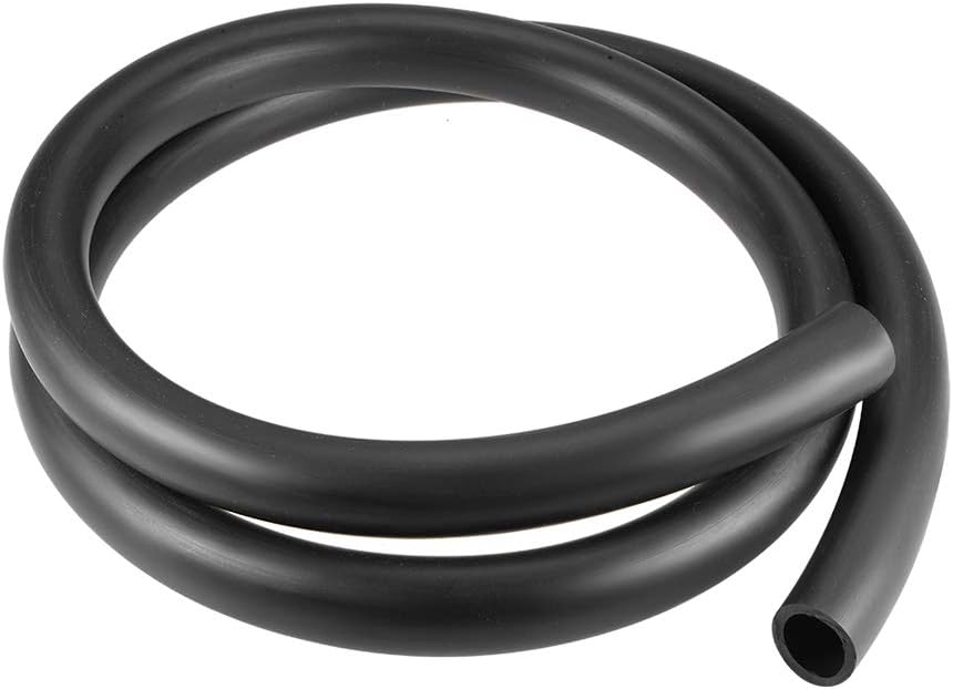 Lubricating Oil Hose, 19mm(3/4") ID x 25mm(63/64") OD 4.92Ft/1.5M Rubber Water Hose Pipe Tubing Black