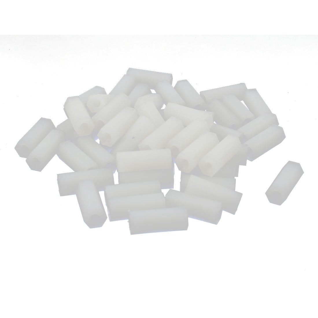 15 mm M3 Female/Nylon PCB Spacer Hex Stand-Off Pillar Nut 50 Pcs